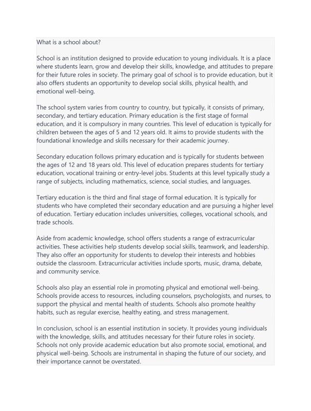what-is-a-school-description-and-its-contribution-to-individuals