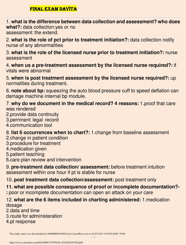 .what Is The Difference Between Data Collection And Assessment? Who Does What?