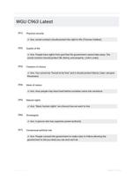 WGU C963 Latest