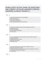 EXAM LATEST  ACTUAL EXAM 132  QUESTIONS AND CORRECT DETAILED ANSWERS  (VERIFIED ANSWERS) |ALREADY GRADED A+