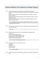 Arthrex Module Test Questions |165 Questions| With Correct Answers.