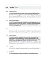 ANCC Exam 2024
