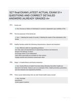 527 final EXAM LATEST  ACTUAL EXAM 51+ QUESTIONS AND CORRECT DETAILED ANSWERS  |ALREADY GRADED A+