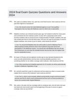 2024 final Exam Quizzes Questions and Answers 2024