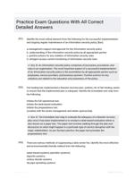 Practice Exam  Questions With All Correct  Detailed Answers