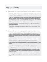 NSG 233 Exam #3
