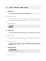 293 Final Exam Accurate 100%