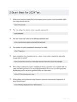 2 Exam Best for 2024Test