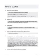 MPOETC EXAM #6