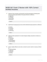 NURS 661 Exam 2 PREP 2024 | REAL 105 QUESTIONS WITH 100% CORRECT DETAILED ANSWERS WITH RATIONALES | UPDATED & VERIFIED