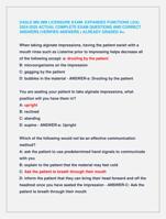DASLE MN (MN LICENSURE EXAM- EXPANDED FUNCTIONS LDA) 2024-2025 ACTUAL COMPLETE EXAM