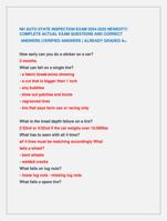 NH AUTO STATE INSPECTION EXAM 2024-2025 NEWEST!!!  COMPLETE ACTUAL EXAM QUESTIONS AND CORRECT ANSWERS