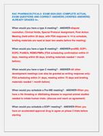 RAC PHARMACEUTICALS EXAM 2024-2025 /COMPLETE ACTUAL  EXAM QUESTIONS AND CORRECT ANSWERS (VERIFIED ANSWERS)