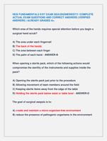 HESI FUNDAMENTALS EXIT EXAM 2024/2025NEWEST!!! /COMPLETE  ACTUAL EXAM QUESTIONS AND CORRECT ANSWERS (VERIFIED  ANSWERS