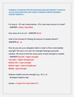 PHARMACY TECHNICIAN CERTIFICATION EXAM 2024/2025 NEWEST!! COMPLETE  ACTUAL EXAM QUESTIONS AND CORRECT ANSWERS
