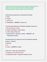 RADIATION THERAPY BOARD EXAM (ASRT EXAMS) 2024/2025 NEWEST !!!  COMPLETE ACTUAL EXAM QUESTIONS AND CORRECT ANSWERS