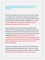 ACLS FINAL EXAM 2024/2025 /COMPLETE ACTUAL EXAM QUESTIONS AND  CORRECT ANSWERS (VERIFIED ANSWERS )