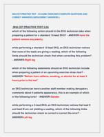 NHA CET PRACTICE TEST 2.0 A,B&C 2024/2025 COMPLETE QUESTIONS AND  CORRECT ANSWERS (100%CORRECT ANSWERS )