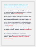 NHA CET EXAM 2024/2025 NEWEST!!300 COMPLETE ACTUAL EXAM  QUESTIONS ,250PREP EXAM QUESTIONS AND CORRECT ANSWERS