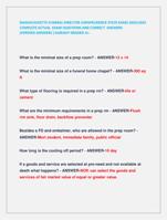 MASSACHUSETTS FUNERAL DIRECTOR JURISPRUDENCE STATE EXAM 2024/2025  COMPLETE ACTUAL EXAM QUESTIONS AND CORRECT ANSWERS