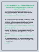 ATI RN FUNDAMENTALS 2010 FORM A UPDATED EXAM  2024-2025 LATEST VERSION WITH QUESTIONS AND  ACCURATE ANSWERS