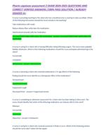 Pharm capstone assessment 2 EXAM 2025