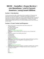 BICSI – Installer 1 Exam Review | Verified Questions and 100% Correct Answers | 2025/2026 Edition