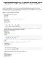 Relias Dysrhythmia Basic Test  Basic A | 35 Verified Questions and 100% Correct Answers | 2025/2026 Edition