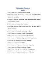 CSIR NET, GATE, MCAT, and Biochemistry Entrance test answer for Amino Acid Chemistry: 50 Exam-Based Questions