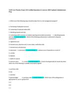 NAB Core Practice Exam | 110 Certified Questions & Answers | 2025 Updated Administrator Prep