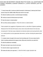 2025 HESI OB Maternity Online Practice Exam  All Questions & Correct Answers | 100% Verified