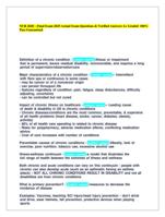 NUR 2020  Final Exam | 2025 Actual Exam Questions & Verified Answers | A+ Graded | 100% Pass Guaranteed