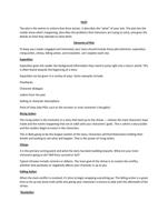 Building Blocks of Storytelling