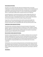 Drug induced psychosis and the treatments.