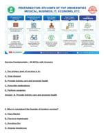 Nursing Fundamentals  50 MCQs with Answers