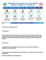 Pharmacology: In-Depth Summary
