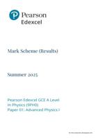 Edexcel A Level Physics 9PH0 Paper 1 Advanced Physics I | 2025 Exam Prep