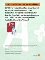 PHTLS Pre-Test and Post Test Actual Exam 2