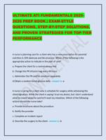 ULTIMATE ATI FUNDAMENTALS 20252026 PREP BOOK | EXAM-STYLE QUESTIONS, STEP-BY-STEP SOLUTIONS, AND PROVEN STRATEGIES