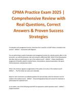 CPMA Practice Exam 2025 | Comprehensive Review with Real Questions, Correct Answers & Proven Success Strategies