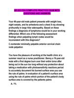 NR 603 CEA COMPLETE PRACTICE EXAM WITH  QUESTIONS AND ANSWERS