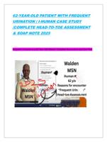 62-YEAR-OLD PATIENT WITH FREQUENT URINATION | I-HUMAN CASE STUDY |COMPLETE HEAD-TO-TOE ASSESSMENT & SOAP NOTE 2025