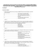 ATI Med-Surg Proctored Exam Question Bank | Updated 2025 Edition with Real Exam Questions, Correct Answers,