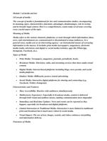 Media & Law LLB  Complete Notes (All Modules Combined) PDF