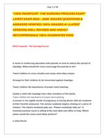 HESI PASSPOINT  THE NURSING PROCESS EXAM  LATEST EXAM 2025  2026  SOLVED QUESTIONS &   ANSWERS VERIFIED 100%
