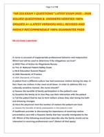 NR 222 EXAM 1 QUESTIONS LATEST EXAM 2025  2026   SOLVED QUESTIONS &  ANSWERS VERIFIED 100%  GRADED A+