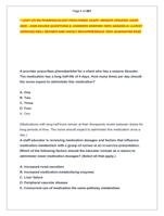 LEGIT ATI RN PHARMACOLOGY PROCTORED  EXAM NEWEST UPDATED  EXAM   2025  2026 SOLVED QUESTIONS &  ANSWERS VERIFIED 100%