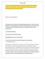 NR 464 - EXAM 3 (SAUNDERS) 2025  2026 SOLVED QUESTIONS &  ANSWERS  VERIFIED 100% GRADED A+ (LATEST VERSION)