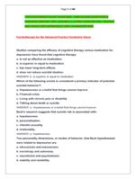 PSYCHOTHERAPY EXAM EXAM 2025  2026 SOLVED QUESTIONS &   ANSWERS VERIFIED 100% GRADED A+ (LATEST VERSION)