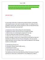 NIGHTINGALE COLLEGE HESI EXIT EXAM  2025  2026 SOLVED QUESTIONS  &  ANSWERS VERIFIED 100% GRADED A+ (LATEST VERSION)